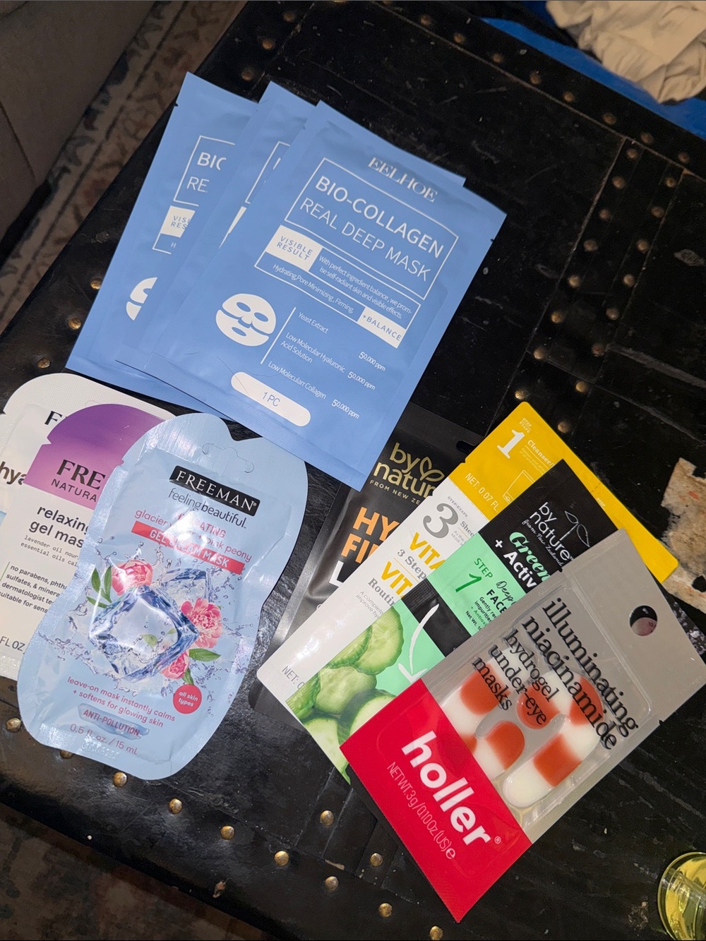 Assorted Single-Use Face Masks Pack — Blue, Pink, Yellow, Green, White